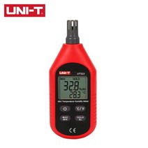 온습도계 UNI-T UT333 휴대용 온도 및 습도 측정기 디지털 산업용 온도 및 습도 감지기 UT333BT