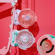 자석선풍기 에어러블 바디팬 USB 팬 미니 휴대용, 블랙