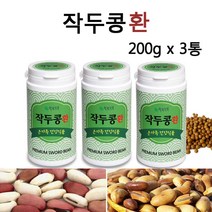 착한농부 작두콩환 200gx3통 국내산 작두콩99%, 1개