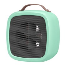 공업용 산업용 열풍기 열풍건조기 500W 미니 전기 히터 팬 겨울 홈 데스크탑 220V 따뜻한 빠른 난방 공기, 녹색_500W_유럽 연합