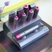 스마트팩토리 스마트리빙 에어랩 거치대 H Plus WA04C1B, 솔로몬쿠팡 실버+핑크, 솔로몬쿠팡 본상품선택