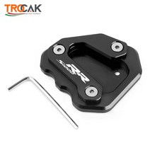 CNC 알루미늄 오토바이 킥 스탠드 사이드 확대 확장 BMW S 1000 RR S1000RR 2009-2014 2015 2016 2017 2018, ALL BLACK