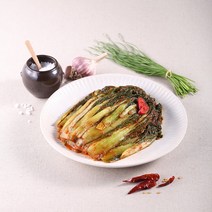 더바른김치 얼갈이 김치 1kg 전라도 국내산 얼갈이배추 맛있는 김치주문