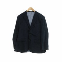 킨록앤더슨 네이비 체크 울혼방 블레이저 남자 1036
