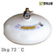 KTR677050BUyuS 72C 공간 밀폐된 3평 3kg 한국소방 자동확산소화용구 (1ea) 10초