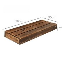 야외 부식방지 평상 옥상 원두막 평상 정자 마루 옥상인테리어 평상마루, 90X30X9cm소나무친환경수성페인트