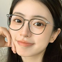 생얼 안경 얼굴작아보이는 깔끔한 뿔테안경 블루라이트차단