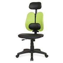 팔무 팔걸이없는 허리 편한 사무용 공부 학생 높낮이 컴퓨터 책상 의자, 엔젤ZC 팔무 요추헤더형:인조가죽-오렌지