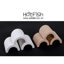 핫피쉬 미니 기왓장 갈색-1P- 치어은신처 새우놀이터 은신처
