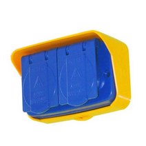 FRP 가설 분전반 임시분전함 방우콘센트