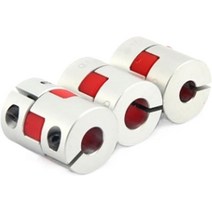 알루미늄 리지드 샤프트 커플링 1 pc D20L25 매화 플렉시블 꽃 모터 커넥터, 14 4mmX4mm