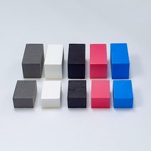문콕방지 도어가드 스펀지 순정형 문콕 부착형 5가지 색상 빅 스몰 사이즈, 대형(30x30x70mm), 핑크