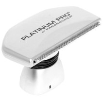 PLATINUM PRO by MANGROOMER - 새로운 등 헤어 면도기 완벽한 부착 헤드 - 쇼크 업소버 플렉싱 넥 및 50% 넓은 블레이드 디자인!