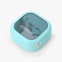 (USB충전기선물) 울트라웨이브 UVC LED 개인용 칫솔살균기 휴대용무선칫솔살균기 벽걸이살균기 TS02, TS-02 칫솔살균기, 민트