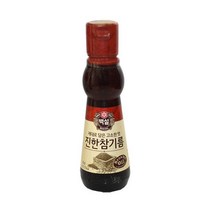 CJ백설 진한참기름160ml 백설 참기름 들기름 기름 식용유, 1, 본제품선택