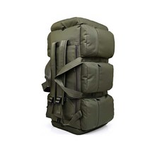 대용량더플팩 대형가방 오토캠핑백 더블백 짐 다용도 모토캠핑용백 바이크여행 밀리터리 대형백팩, 그린