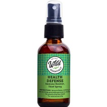 Wild Essentials Motion Ease 에센셜 오일 스프레이 멀미 위장 장애 현기증 어지러움 100 및 유기농 위치 헤이즐 아로마테라피 방 리넨 바디 스, 헬스 디펜스