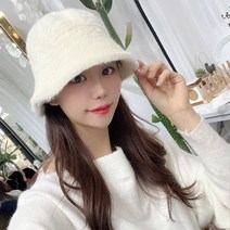pkpj모헤어 앙고라 런닝맨 버킷햇 벙거지 털모자 5color