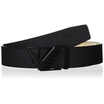 캘러웨이 골프 세레이션 벨트 남성 C22292100 투어 바지 허리띠, 블랙