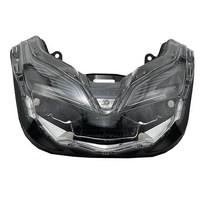 혼다 포르자350 헤드램프 컬러 가드 전조등 커버 네온 옐로 그레이 튜닝 커스텀 파츠, 투명색개