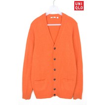 빈티지/ 유니클로 가디건/남성M/울/니트/스웨터/9606