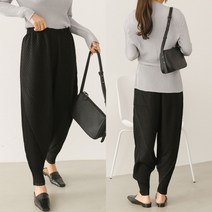 플리츠유 간절기 로얄 배기 플리츠 바지 주름 마담 여성 엄마 할머니 70대 요양원 중년 와이드 봄 가을