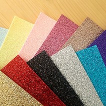 [태양이네] 1.5mm 블링블링펠트 약45x35cm(장) 얇은펠트 반짝이펠트 글리터, BL-Silver(실버)