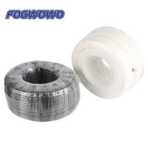 10m/20m/40m 1/4 인치 PE 파이프 4x6.35mm 관개 급수 분무 노즐 시스템 호스 정수기 피팅, [03] 40 meters, [02] Black