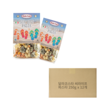 달라코스타 삼색 씨라이프 파스타 250g x 12개