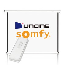 YUNCINE R-EV150-S 솜피 150인치 전동 매립 스크린 자동 전자동 빔프로젝터 프로젝터 프로젝션 빔프로젝트 리프트 빔스크린 매입형 매립형 엘리베이션 무선 리모컨, 02 R-EV150-S(무선)
