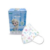 디즈니 마블 2D 새부리형 어린이 마스크(초소형), 겨울왕국, 30매입