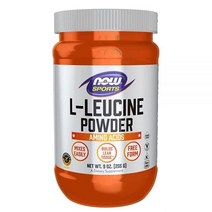 Now Sports Nutrition l-류신 파우더 아미노산 9온스