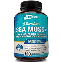 뉴트리플레어 아일랜드 바다이끼 씨모스 플러스 1600mg 120캡슐, 개