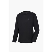 신세계강남점 코오롱스포츠 남성 긴팔 라운드티셔츠 JWTBM22305BLK 264904