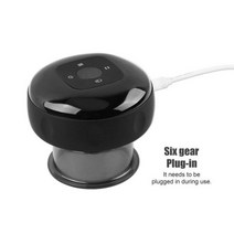 진공 바디 마사지기 부항 흡입 컵 히자마 과샤 전기 이슬람 중국 요법 세트 마사지 기계, Black without box, CHINA