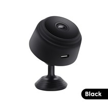 스마트 카드 리더기 휴대용 카드단말기 스마트 카메라 A9 HD1080P 와이파이 무선 보안 IP 야간 투시경, 01 Black