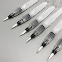 수채화 브러쉬 만년필 물 저장펜 페인팅 브러쉬 캘리 대, 색상, 만년필 펜촉굵기