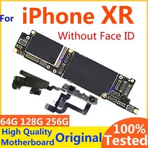 아이폰 메인보드 X XS XSM 전기종 부품 100 iphone xr 로직 메인 보드용 100 오리지널 잠금 해제 마더보드 withno face id full chip ios, 256g 페이스 아이디