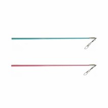 RNA 리듬체조리본 컬러스틱 (고무그립적용), 라이트핑크