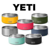 YETI Boomer 8 Stainless Steel Non-Slip Dog Bowl Holds 64 Ounces Black, Bimini Pink