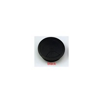 2pcs ABS 컴퓨터 책상 테이블 그로멧 케이블 항구 철사 구멍 덮개 50mm 53mm 60mm 저장 선반 가구 기계 설비, black