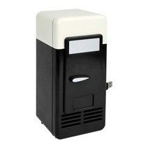 1도어 2도어 슬림 초미니 냉장고 5v usb 전기 홈 피크닉 다 클래식 실용 내구성 미니 자동차 음료 냉각, 검은색