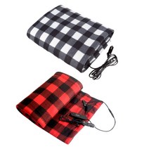 차량용 전기 담요 블랭킷 전기요 자동차 온열 3555 C 12V 타이머 포함 일정한 온도 난방 패드 히터 매트 겨울용