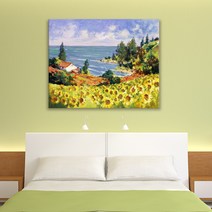 대형 풍수 폭포 풍경 시원한 물 여름 그림 캔버스액자, 12.크로아티아 크르카 폭포
