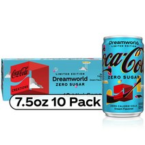 미국 Coca Cola 코카콜라 드림월드 꿈맛 한정판 미니캔 222ml 10캔, 오리지널 스타라이트 10캔
