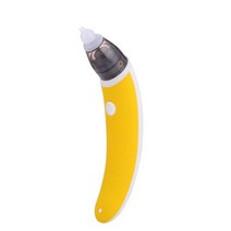 baby care 비강 흡인기 전기 코 클리너 safe hygienic snot device 구강 흡입기 어린이용 코 클리너 dropshipping, 노란색