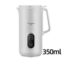 오렌지착즙기 쥬서기 착즙기추천 800ml 두유 기계 다기능 과즙 기 휴대용 블렌더 믹서 그라인더 필터 자동 가열 두유 제조기 220v, 350ml 흰색, 에게