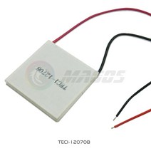 열전기 냉각기 펠티어 40*40mm 모듈 CPU 및 GPU 블록 라디에이터 수냉 TEC1-12703 12704 12705 12706 12708 12709 12710, 12705 _Thermoelectric Coole
