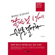좋아하는 것 99%보다 잘하는 것 1%에 승부를 걸어라:약손명가 김현숙 사장의 남다른 이야기, 프로방스, 김현숙 저