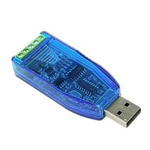 산업용 등급 USB TO RS485 통신 모듈 컨버터 직렬 포트 라인 컨버터 TVS 보호 C90D, 파란_One Size, 파란_One Size, 상세 설명 참조0